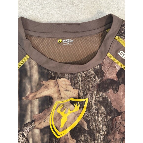 BNWT Scentblocker XLarge XL Long Sleeve Mossy Oak Camo Hunting Shirt Trinity - Picture 3 of 13